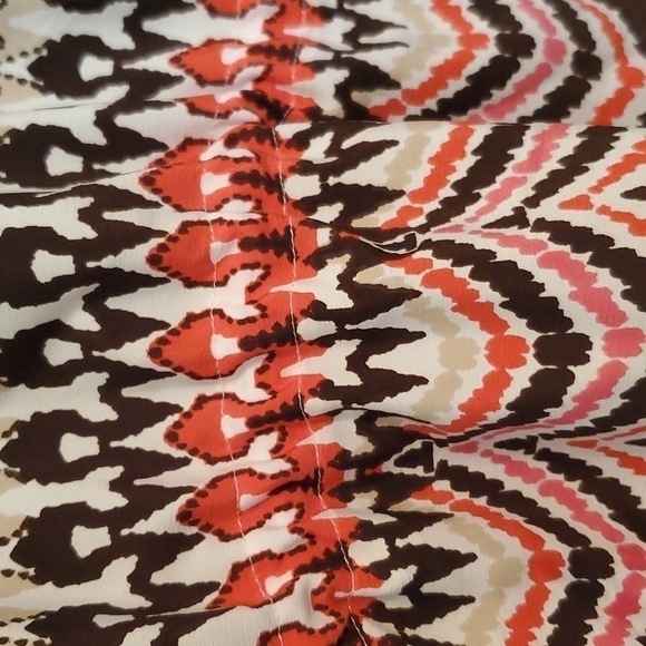 NWOT Ruby Rd. Women's Cap Sleeve Gathered Waist Top Size M - Picture 7 of 9